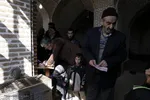 حضور مردم قزوین در پای صندوق های رأی