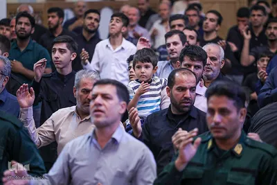 مراسم سوگواری شهادت حضرت رقیه(س) و گرامی‌داشت هفتمین روز شهادت شهدای حرم حضرت احمدبن موسی(ع) در شیراز