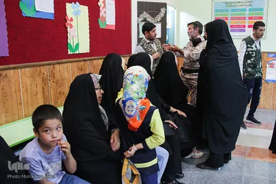 اردوی جهادی ارئه خدمات دندانپزشکی در حاشیه شهر مشهد
