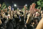 دسته عزاداری هیئت فاطمیون زنجان در شب عاشورا