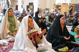 آغاز محفل جزءخوانی قرآن ماه رمضان