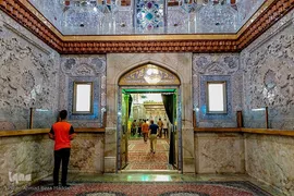 مراسم بزرگداشت روز مباهله در حرم مطهر حضرت شاهچراغ(ع)‎‎