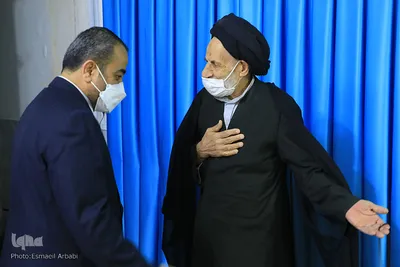 دیدار عیدانه استاندار خراسان‌جنوبی با حجت‌الاسلام عبادی