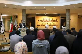 آئین افتتاحیه نمایشگاه هنرهای تجسمی نور در موزه ملی قرآن کریم