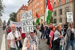Protesters Rally in Stockholm, Condemn Israeli Atrocities in Gaza, Lebanon