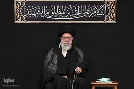 مراسم عزاداری دانشجویان به‌مناسبت اربعین حسینی(ع) در محضر رهبر انقلاب اسلامی