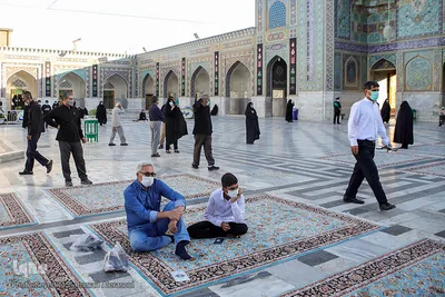آیین سنتی «صلا» در حرم مطهر رضوی