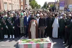 تشییع پیکر شهید سردار نارنجی در ارومیه‎