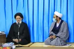 دیدار امام جمعه خوسف با حجت‌الاسلام عبادی
