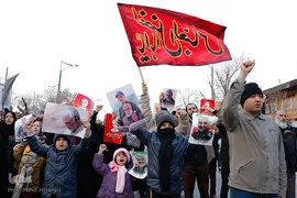 اجتماع من سلیمانی هستم مردم شهیدپرور قزوین