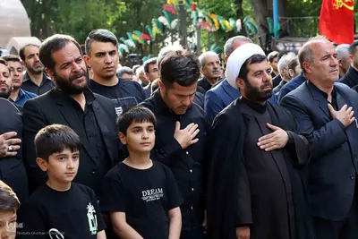 تجمع بزرگ عزاداران حسینی در شهرستان اهر
