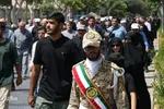 تشییع پیکر شهید «حسین سامی‌مقام» در اصفهان