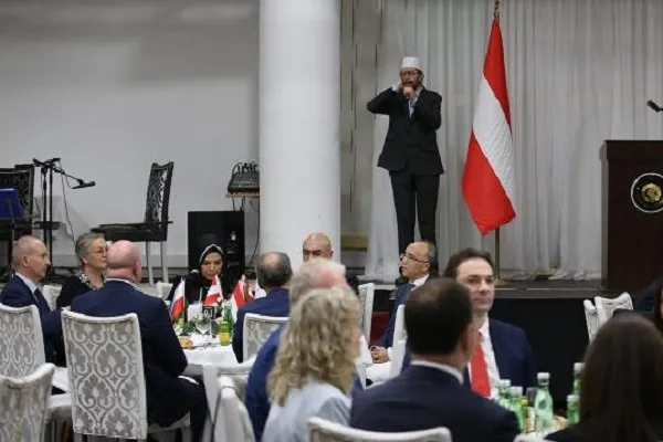 Viyana Büyükelçiliği'nde iftar programı düzenlendi