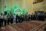 تجلیل از پیشکسوتان هنر و معماری در سومین حرم اهل بیت (ع)