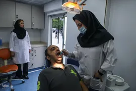 نمایشگاه سلامت محور شهرداری در بوستان لاله
