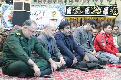 مراسم پنجمین سالگرد شهادت"سردار شهید حاج قاسم سلیمانی" در ملایر