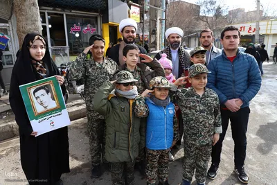 راهپیمایی ۲۲ بهمن در شهرستان اهر