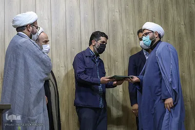 آیین تکریم و معارفه رئیس اداره امور قرآنی و معاون فرهنگی اداره کل تبلیغات اسلامی استان مرکزی