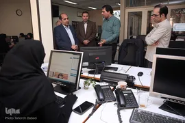 بازدید غلامرضا کریمی، قائم مقام وزیر آموزش و پرورش در امور بین‌الملل و دبیر کمیسیون ملی آیسسکو از سازمان قرآنی دانشگاهیان کشور
