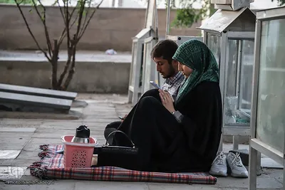 دعای روز عرفه در گلزار شهدای وادی رحمت تبریز