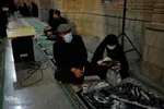 احیای شب بیست و سوم ماه رمضان در مسجد کبود تبریز
