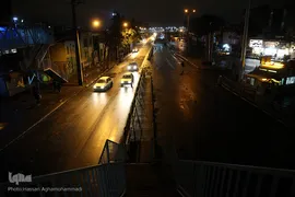 تردد ممنوع! ۲۱ الی ۵بامداد 