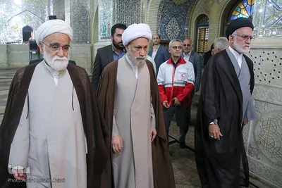 رونمایی از سنگ مزار حرم مطهر سید علاالدین حسین (ع)