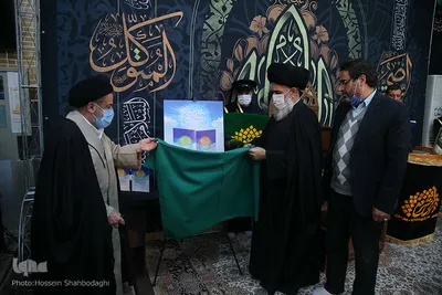 آیین غباررویی ضریح امامزاده موسی مبرقع
