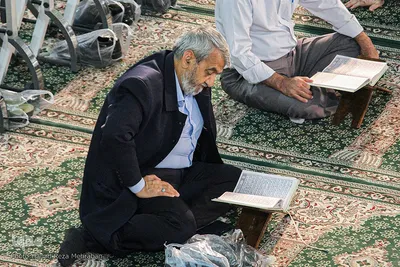 مراسم جز خوانی در حرم حضرت عبدالعظیم حسنی