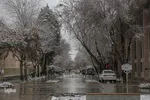 آشتی اصفهان با برف