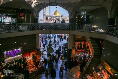 بازار بزرگ در ضلع غربی حرم حضرت عبد العظیم حسنی(ع) (بازار جدید)