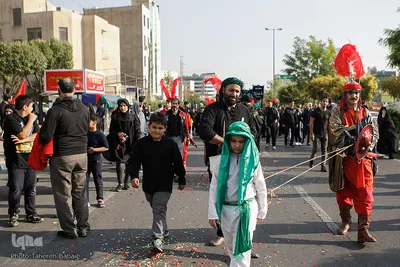 راهپیمایی نمادین قافله اسرای کربلا
