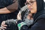 مراسم خاکسپاری پیکر منوچهر اسماعیلی در بهشت سکینه کرج