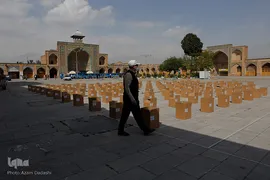 مرحله نخست رزمایش مواسات و همدلی در قزوین