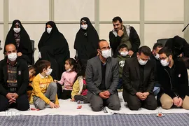دیدار رهبر معظم انقلاب با خانواده شهدای حادثه‌ تروریستی شاهچراغ(ع) شیراز