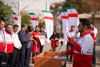 تجمع داوطلبان، امدادگران و کادر درمان جمعیت هلال‌احمر استان فارس‎