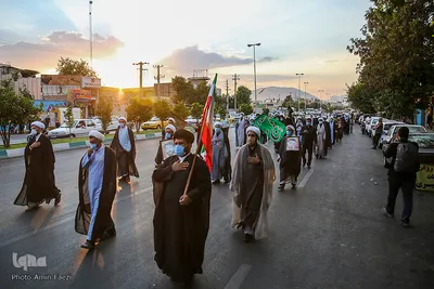 مراسم عزاداری سومین روز شهادت اباعبدالله الحسین(ع) در شیراز