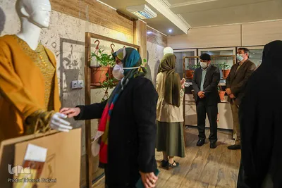 افتتاح نمایشگاه طراحی لباس آرابسک