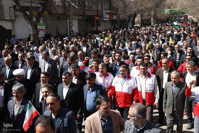 راهپیمایی روز جهانی قدس در اهر 
