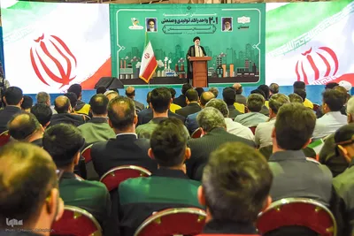 حضور رئیس در جشن احیاء 201 واحد صنعتی استان سمنان‎