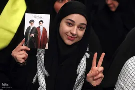 دیدار جمعی از خانواده‌های شهدای مدافع حرم و مقاومت با رهبر معظم انقلاب