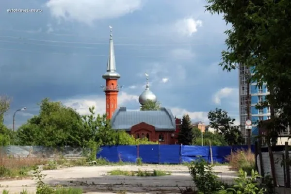 Благоустройство территории возле Нижегородской Соборной мечети