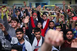 دیدار دانش‌آموزان و دانشجویان با رهبر انقلاب اسلامی