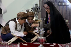 احیا سنت آموزش قرآن به روش مکتب‌خانه‌ای در دوازدهمین روز بیست و هفتمین نمایشگاه بین‌المللی قرآن