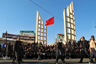 دسته عزاداری زینبیه اعظم زنجان در یوم الزینب