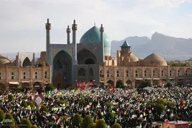 مراسم اربعین رهبر شهید انقلاب در اصفهان