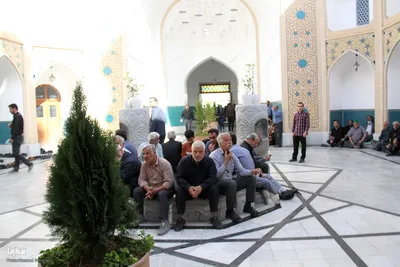 عزاداری شهادت امام صادق در امامزاده جعفر (ع) یزد