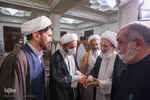 مراسم بزرگداشت آیت‌الله ربانی شیرازی در حرم مطهر