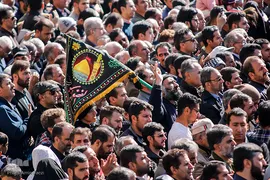 راهپيمايي سوگواران سردار دل‌ها در شيراز