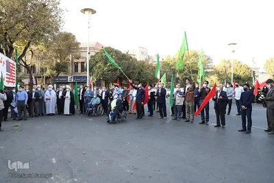 اجتماع مردم تبریز به مناسبت نهم ربیع سرآغاز امامت و ولایت حضرت حجه ابن الحسن العسگری(ع)‎‎